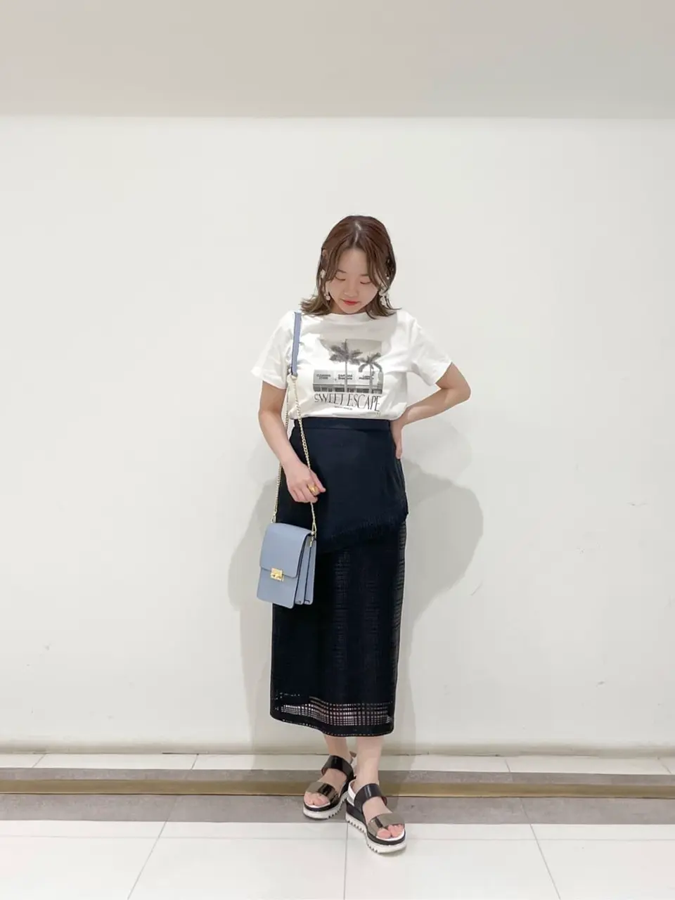 GRACE CONTINENTAL SAYUMI Nagashima コーディネート画像