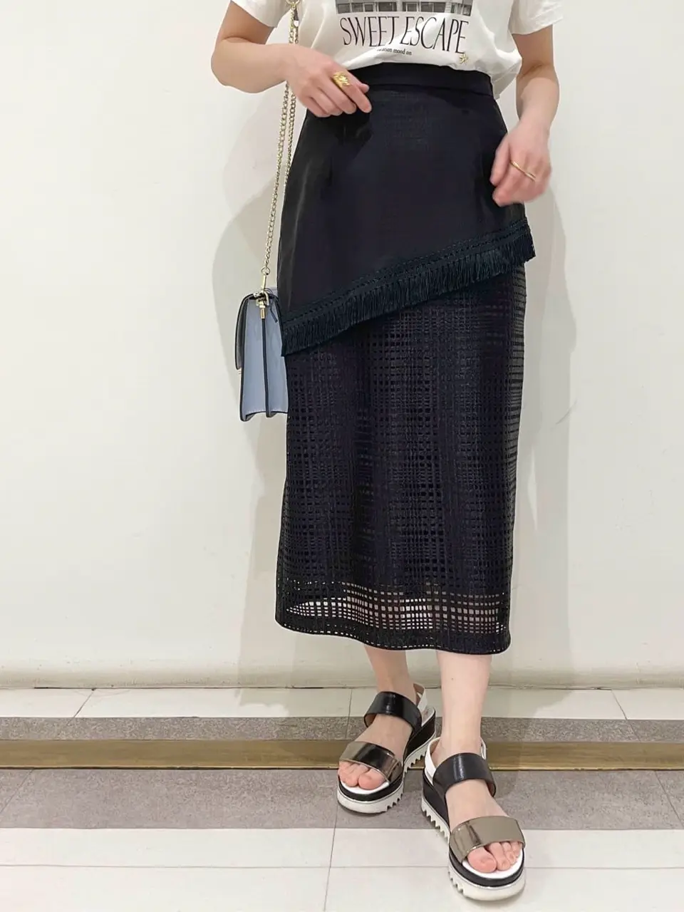 GRACE CONTINENTAL SAYUMI Nagashima コーディネート画像