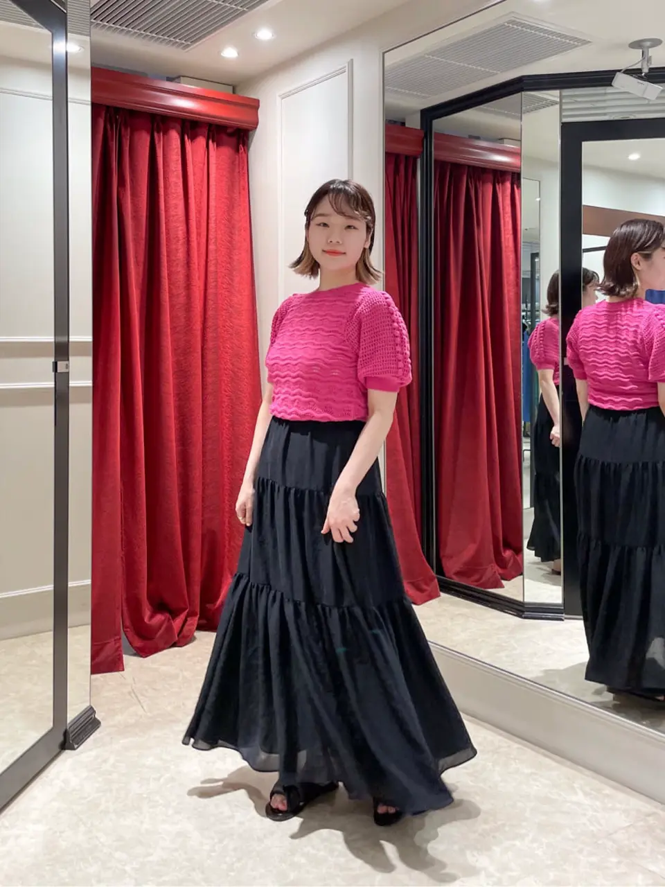 GRACE CONTINENTAL SAYUMI Nagashima コーディネート画像