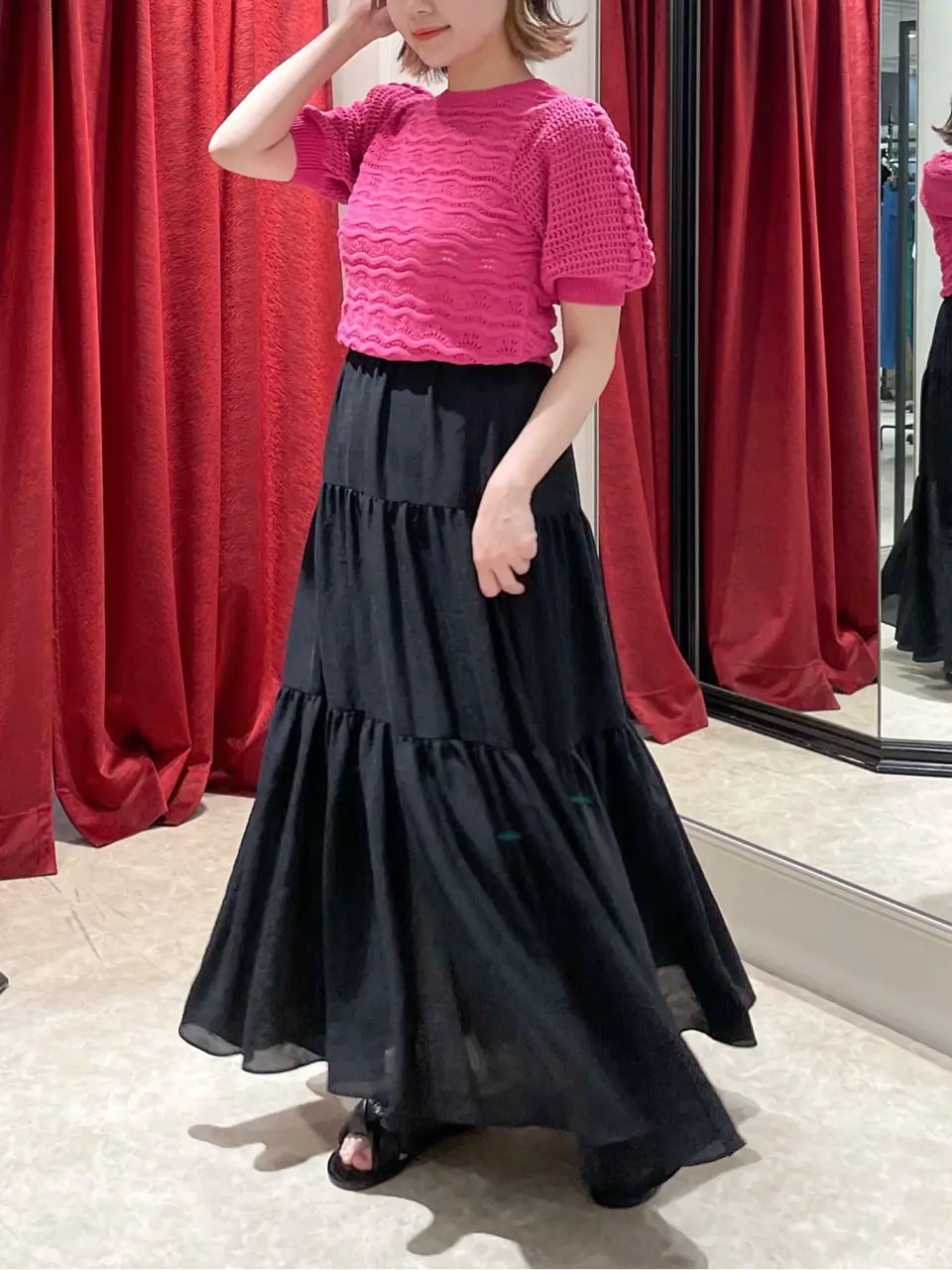 GRACE CONTINENTAL SAYUMI Nagashima コーディネート画像