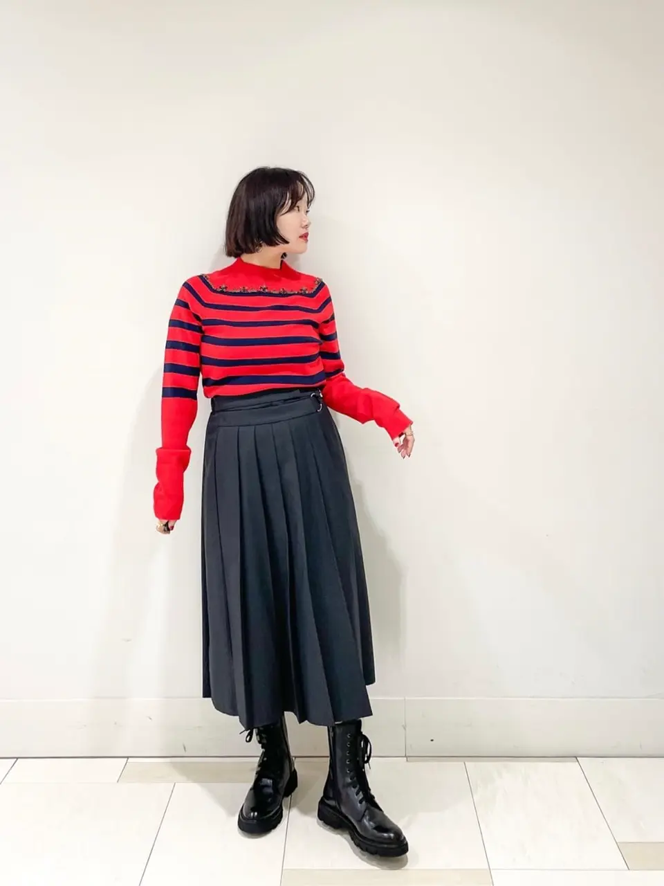 GRACE CONTINENTAL SAYUMI Nagashima コーディネート画像