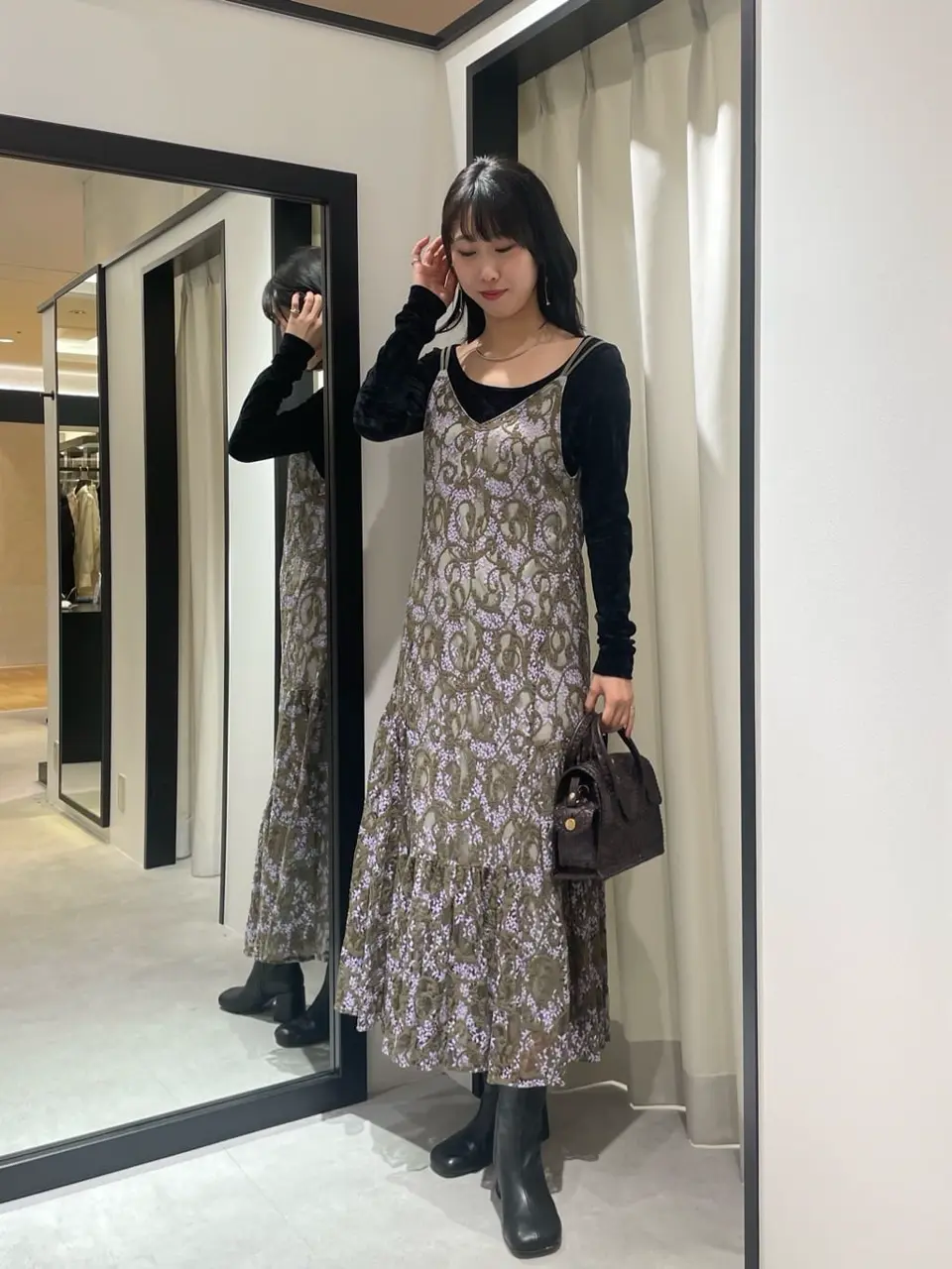 GRACE CONTINENTAL 端場　わかな コーディネート画像