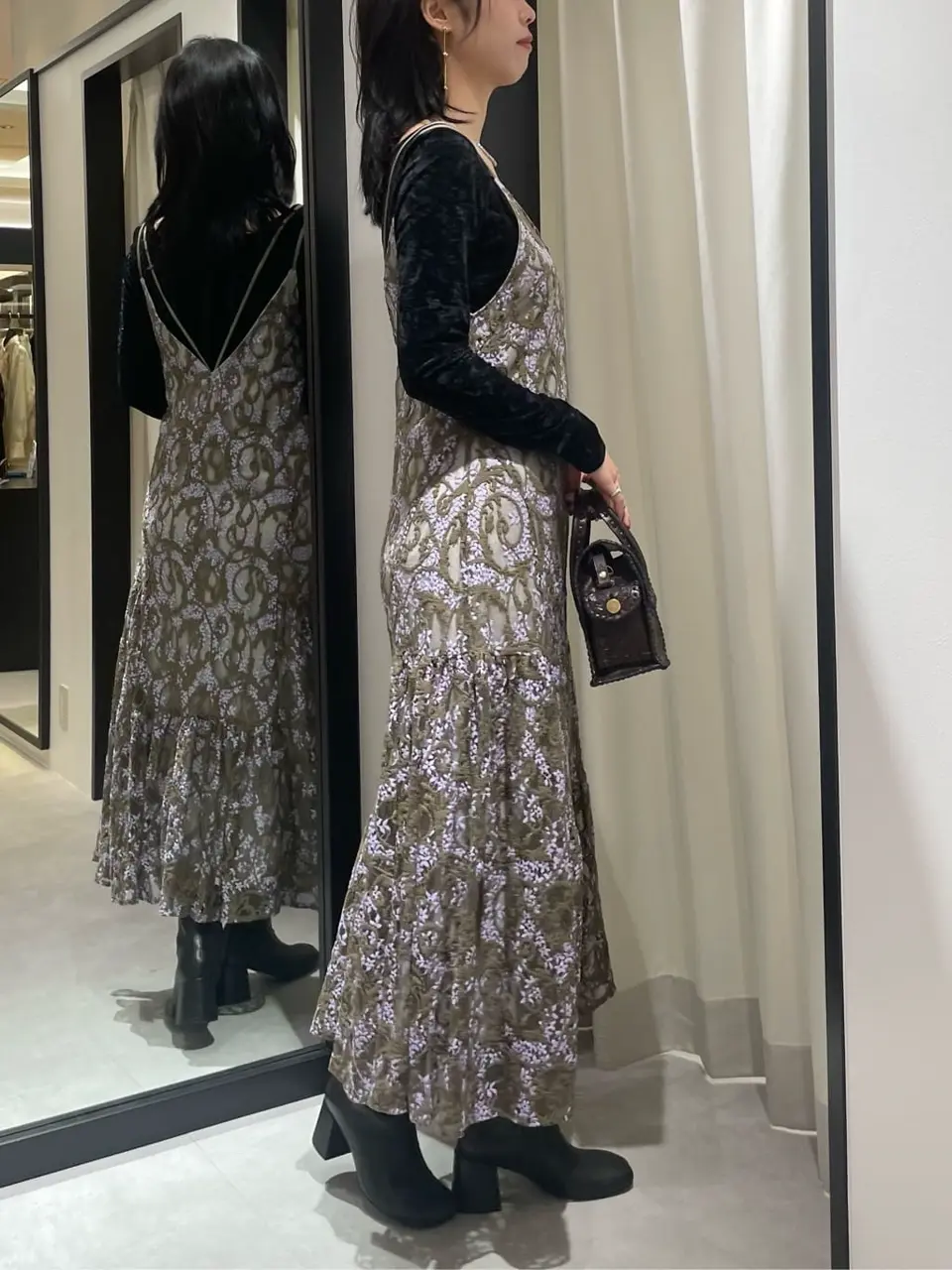 GRACE CONTINENTAL 端場　わかな コーディネート画像