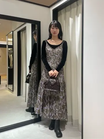 GRACE CONTINENTAL 端場　わかな コーディネート画像