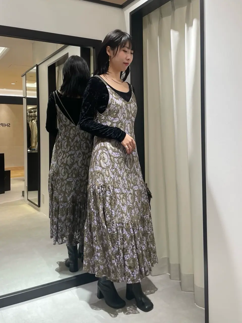 GRACE CONTINENTAL 端場　わかな コーディネート画像