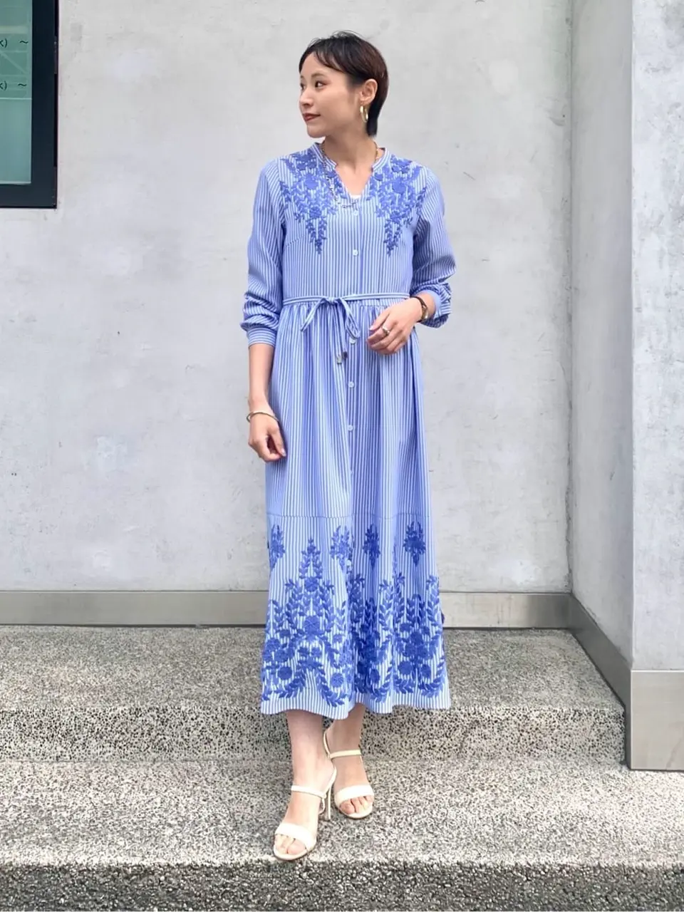 GRACE CONTINENTAL haruka iwasaki コーディネート画像