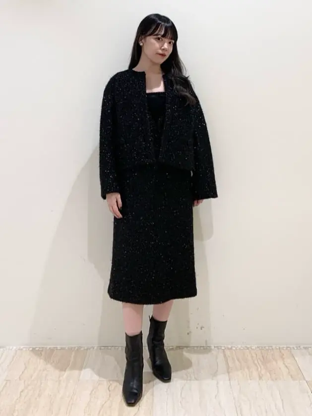 グレースコンチネンタルラメドレス　新品ベルト無し ラメシャイニードレス / GRACE CONTINENTAL | GRACE CONTINENTAL