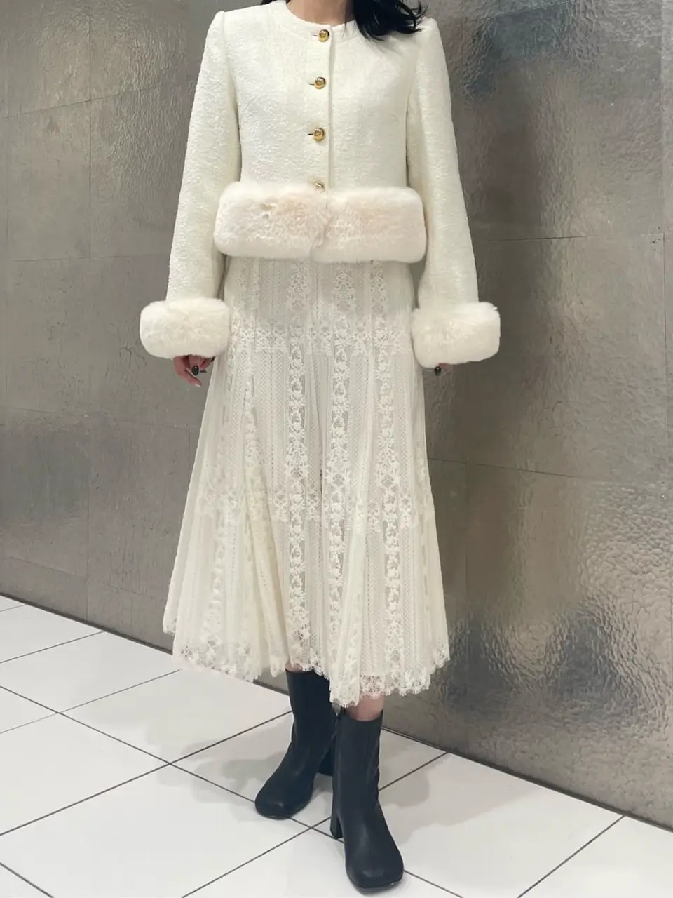 GRACE CONTINENTAL 端場　わかな コーディネート画像