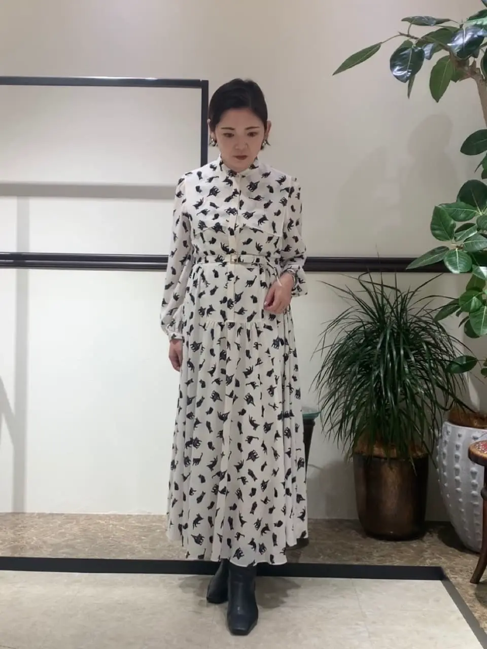 GRACE CONTINENTAL N.YURI コーディネート画像