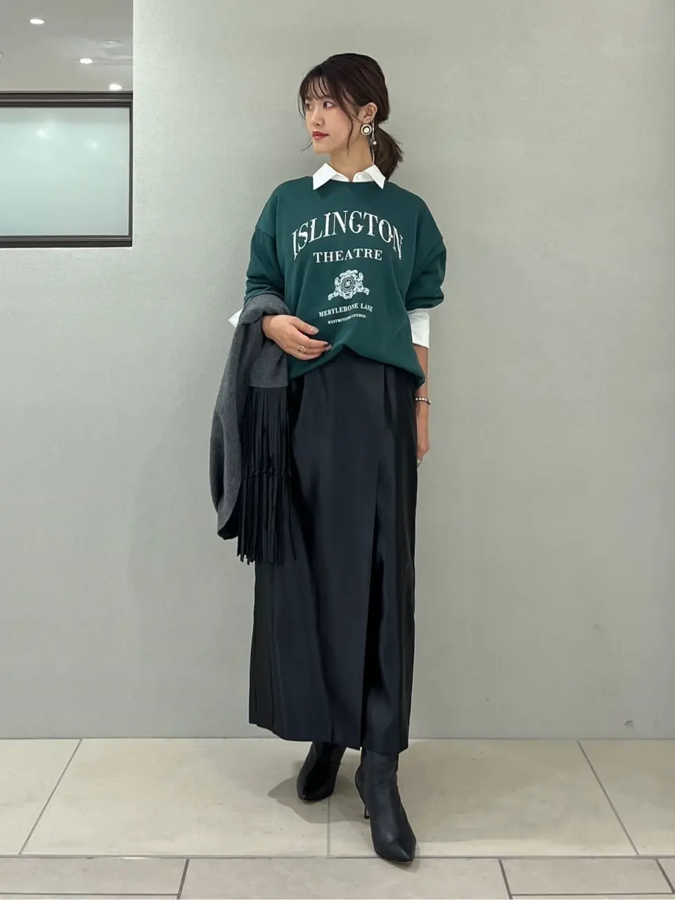 GRACE CONTINENTAL A.Kameyama コーディネート画像