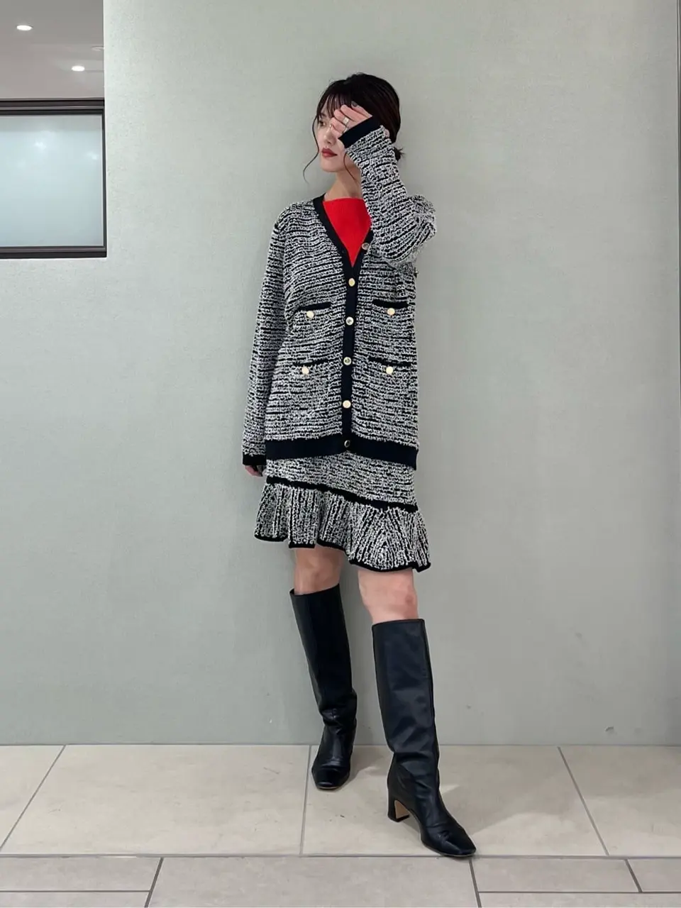 GRACE CONTINENTAL A.Kameyama コーディネート画像