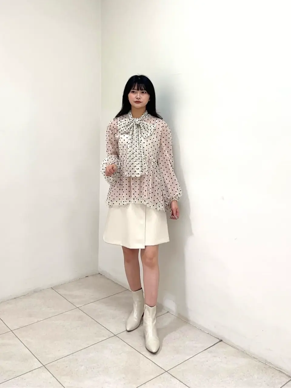 GRACE CONTINENTAL MORITA AI コーディネート画像