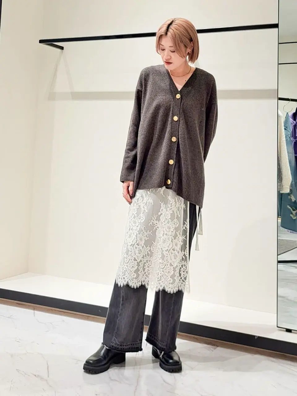 GRACE CONTINENTAL 今野　志保 コーディネート画像