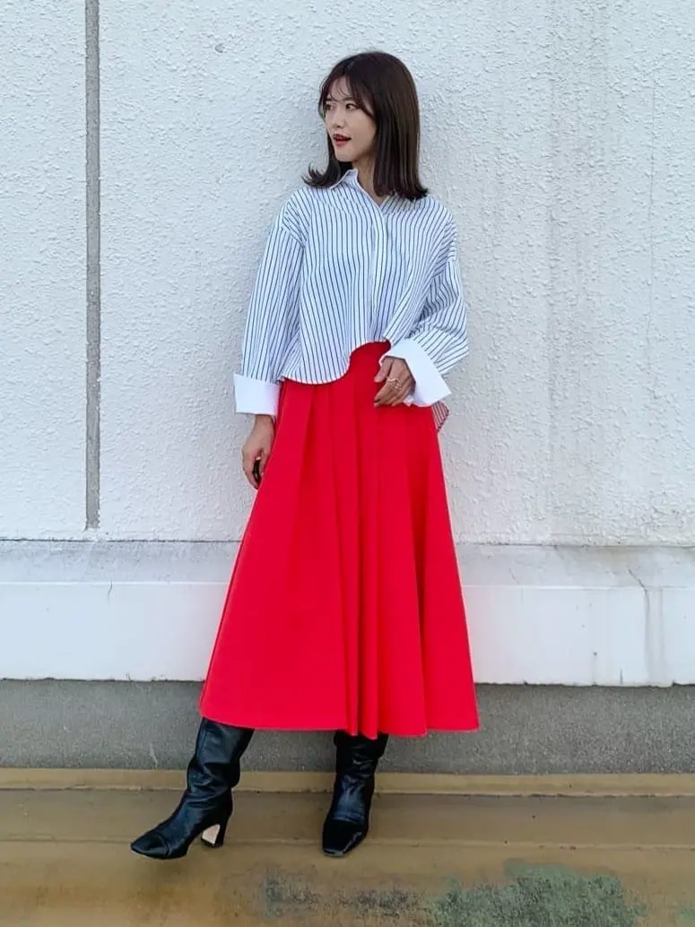 GRACE CONTINENTAL A.Kameyama コーディネート画像