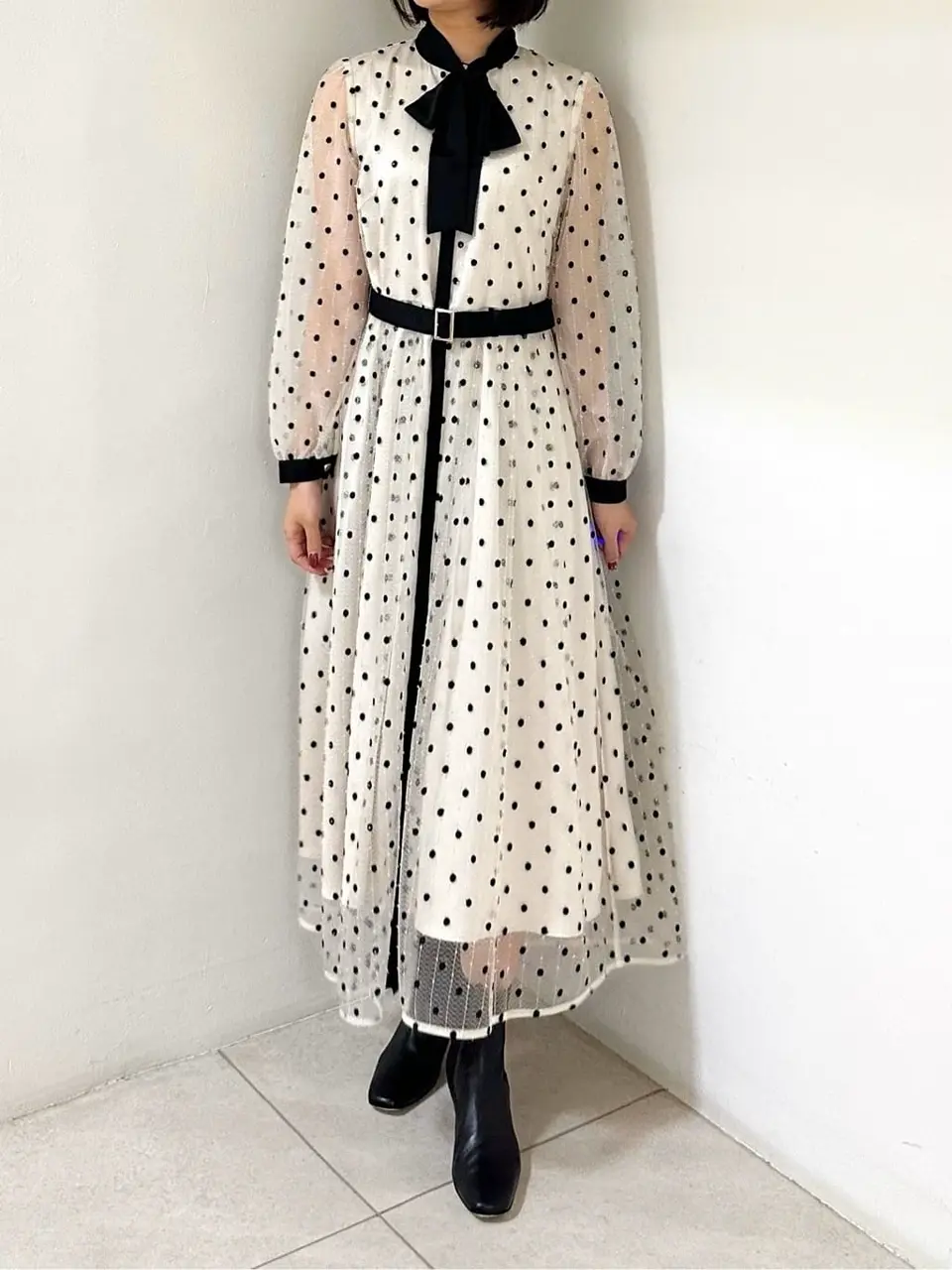 GRACE CONTINENTAL MORITA AI コーディネート画像