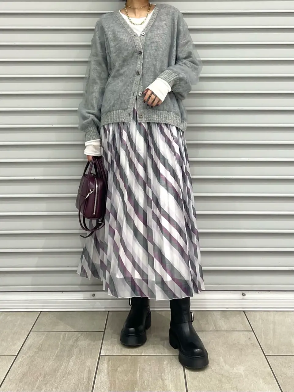 GRACE CONTINENTAL yoshi コーディネート画像