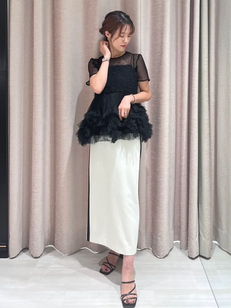 GRACE CONTINENTAL A.Kameyama コーディネート画像