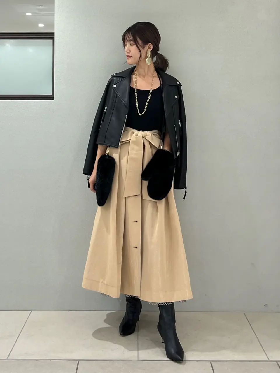 GRACE CONTINENTAL A.Kameyama コーディネート画像