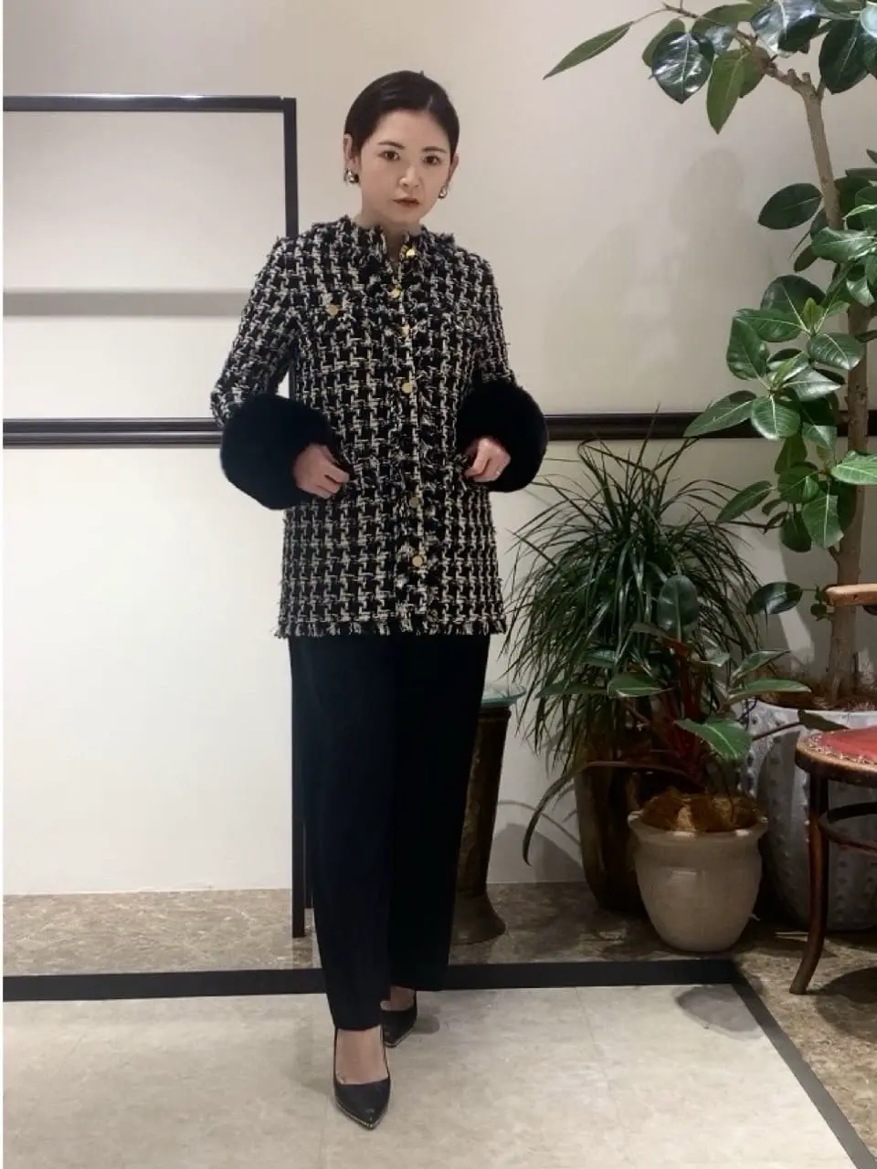 GRACE CONTINENTAL N.YURI コーディネート画像