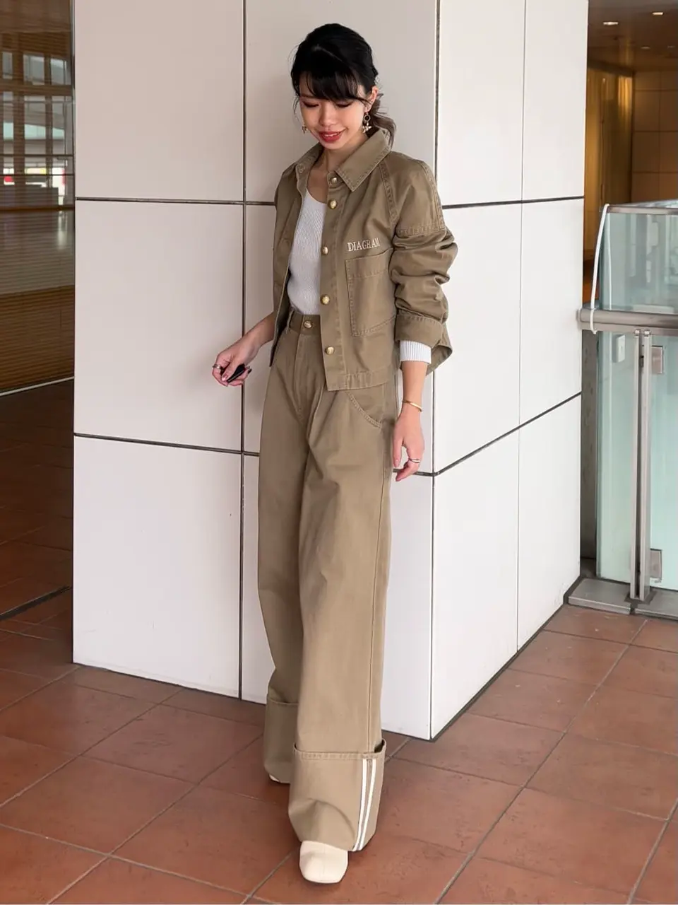 GRACE CONTINENTAL FUKUSHIMA YURIE コーディネート画像