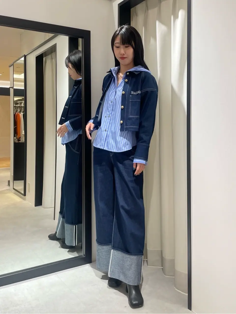 GRACE CONTINENTAL 端場　わかな コーディネート画像