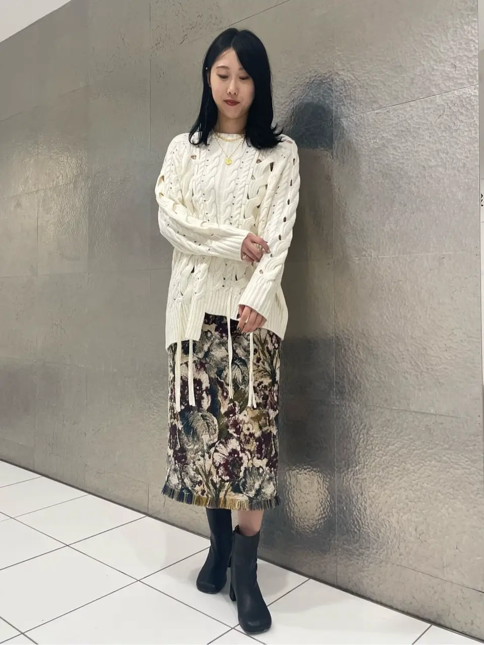 GRACE CONTINENTAL 端場　わかな コーディネート画像