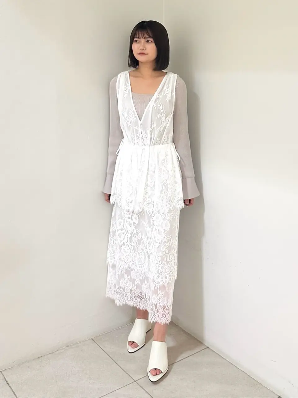 GRACE CONTINENTAL MORITA AI コーディネート画像