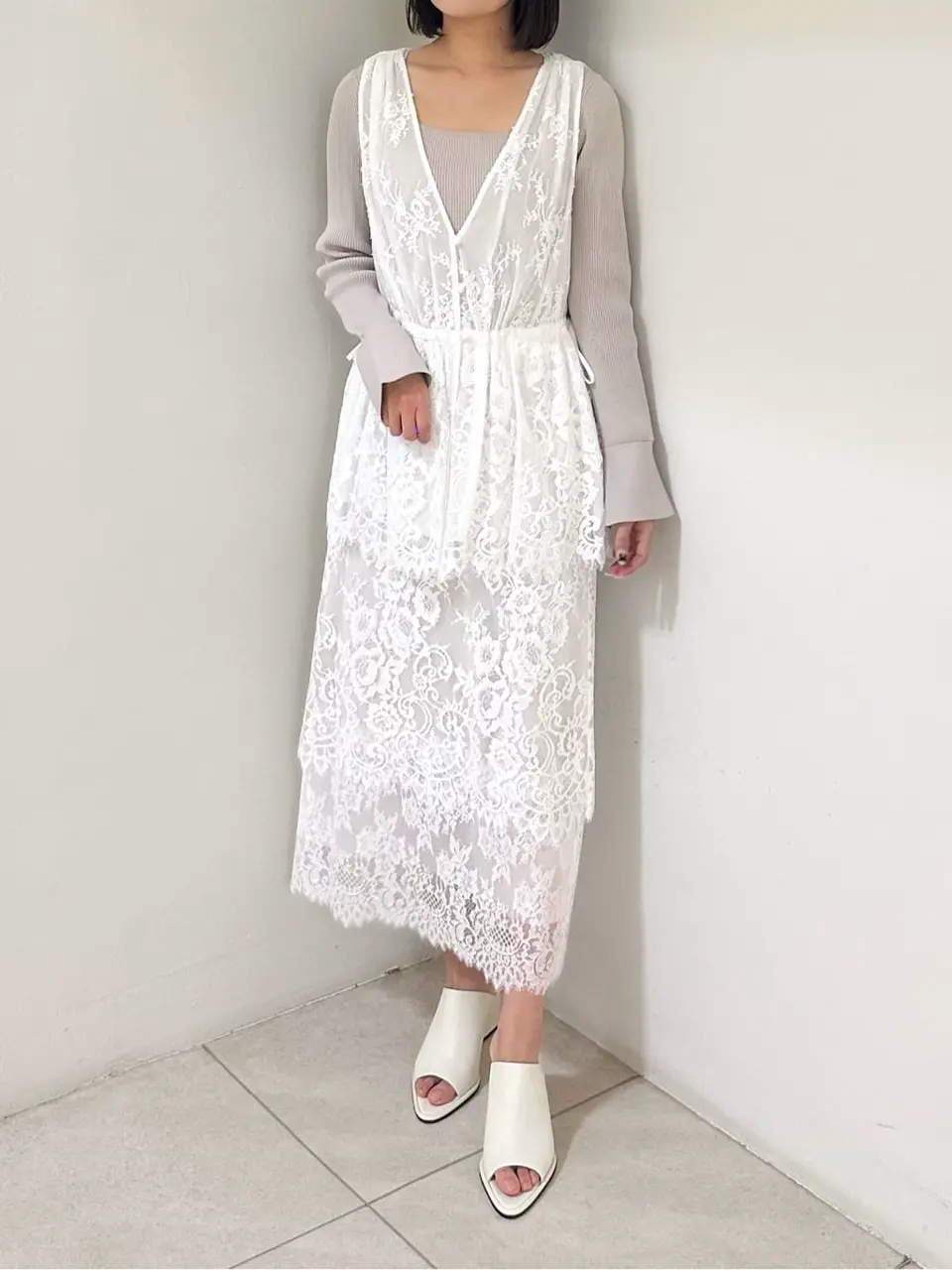 GRACE CONTINENTAL MORITA AI コーディネート画像