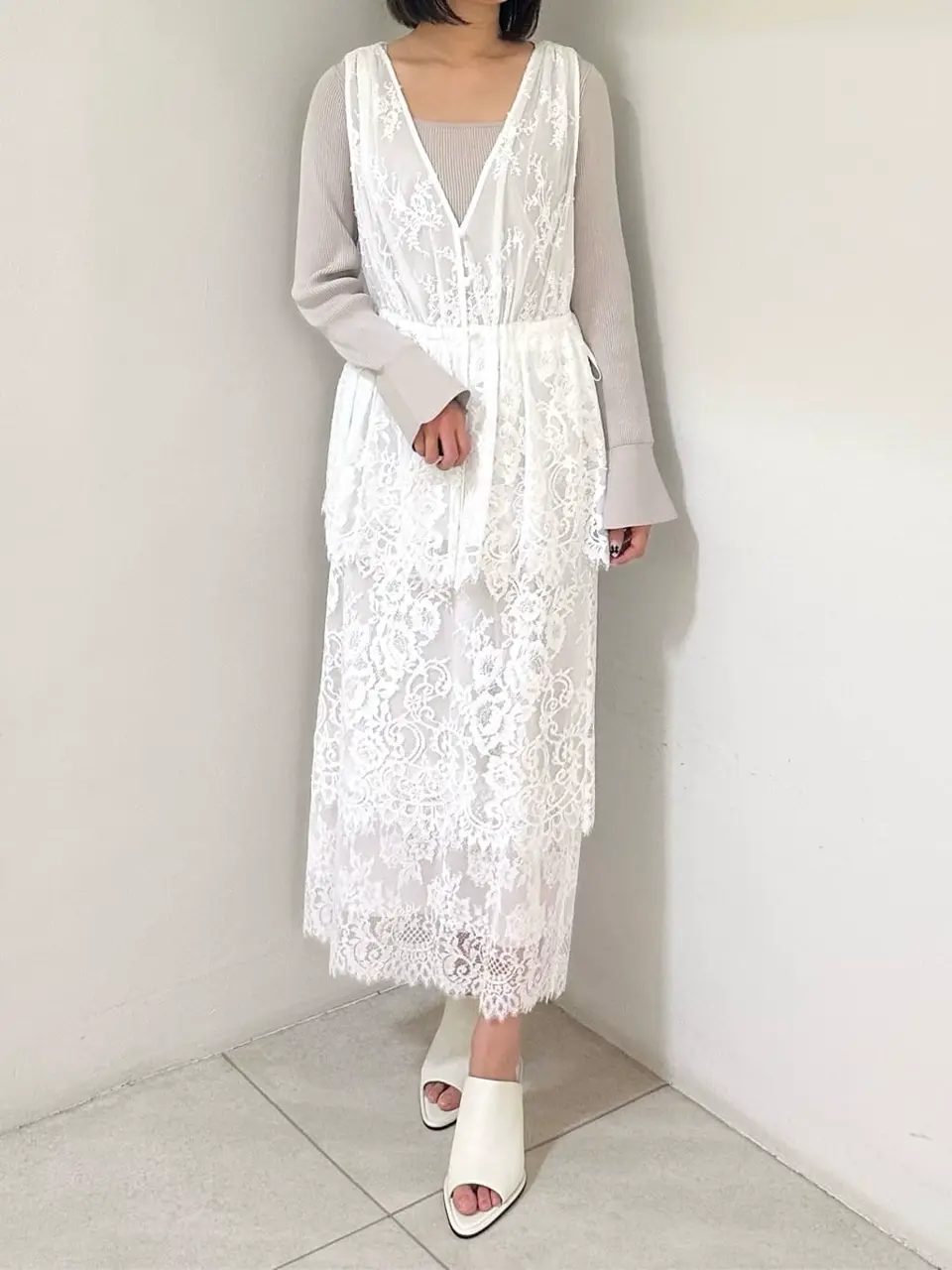 GRACE CONTINENTAL MORITA AI コーディネート画像