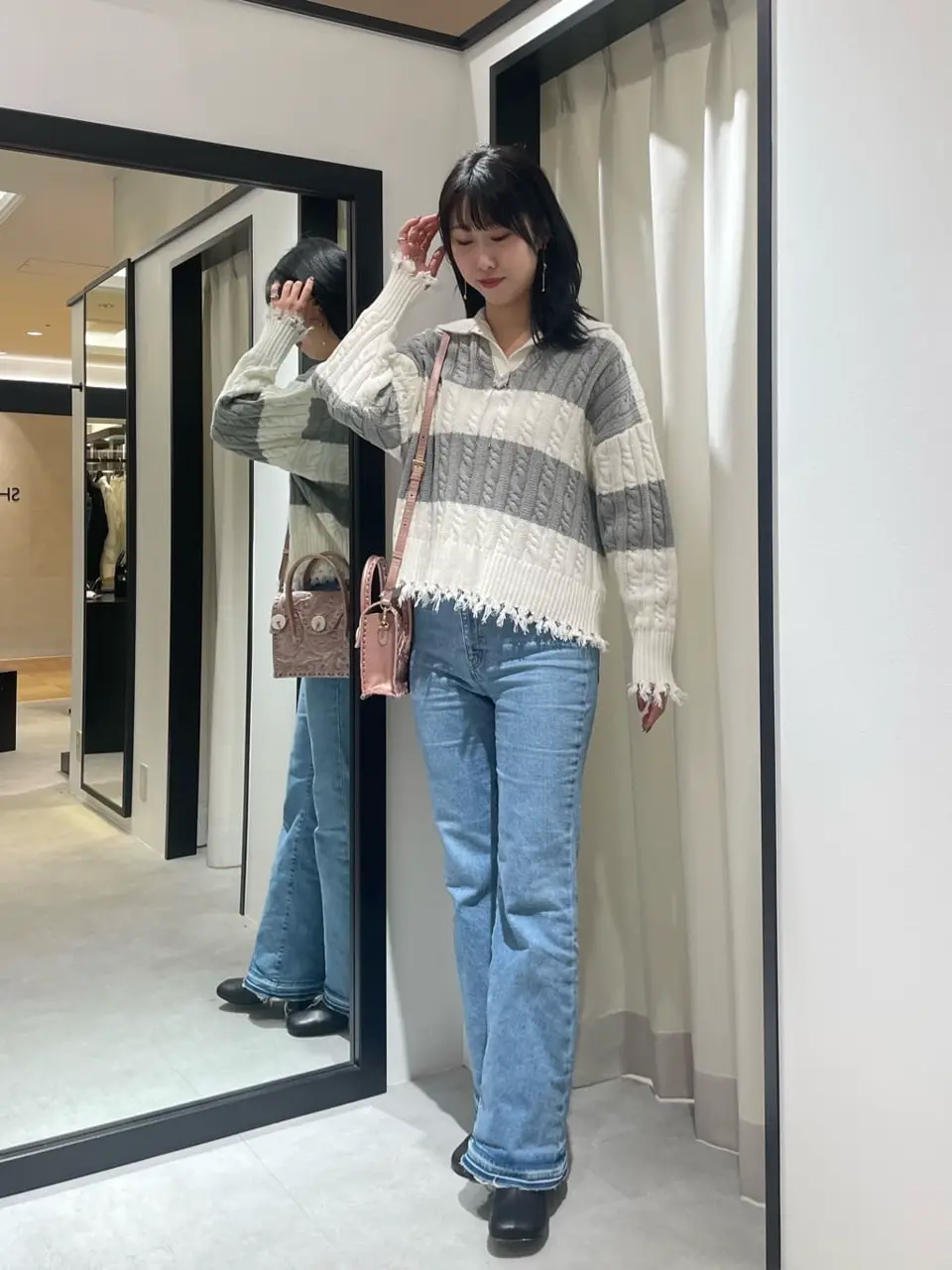 GRACE CONTINENTAL 端場　わかな コーディネート画像