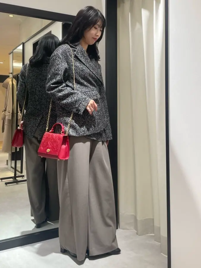 GRACE CONTINENTAL 端場　わかな コーディネート画像