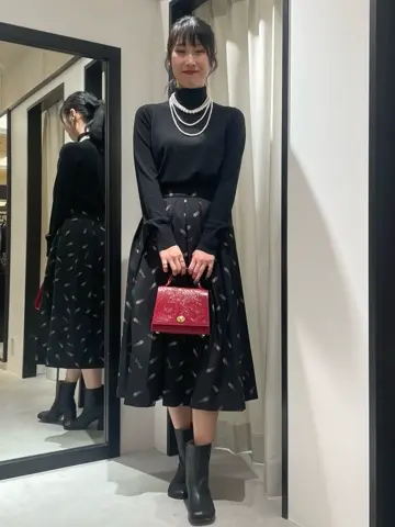 GRACE CONTINENTAL 端場　わかな コーディネート画像