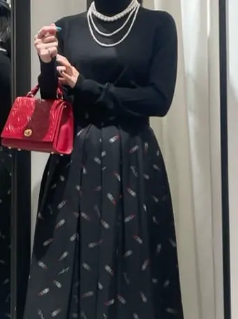 GRACE CONTINENTAL 端場　わかな コーディネート画像