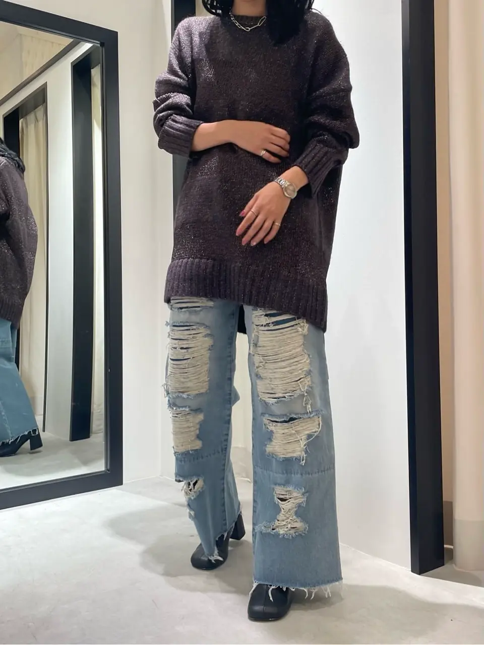 GRACE CONTINENTAL 端場　わかな コーディネート画像