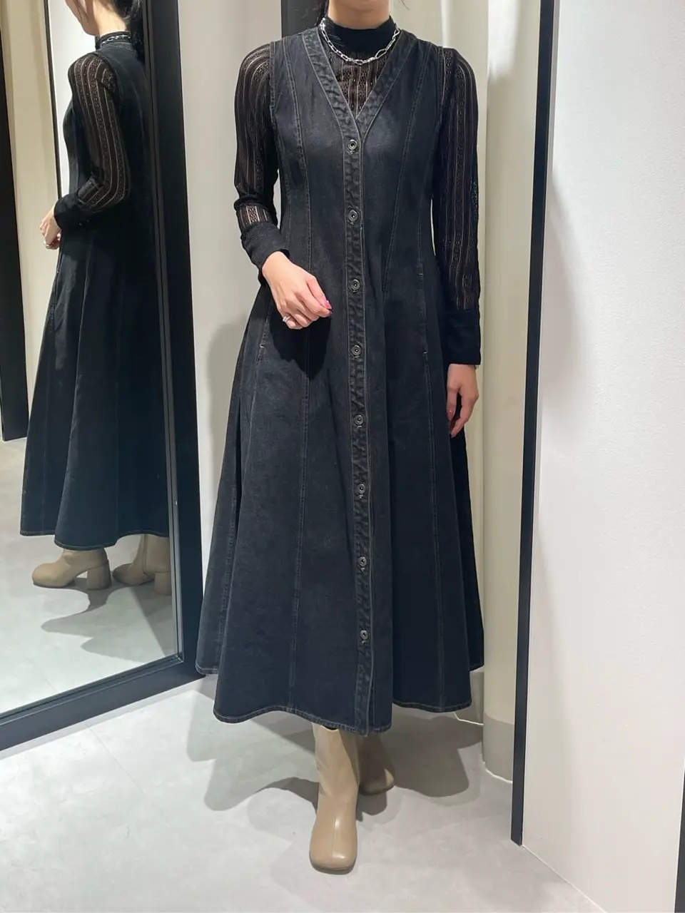 GRACE CONTINENTAL 端場　わかな コーディネート画像