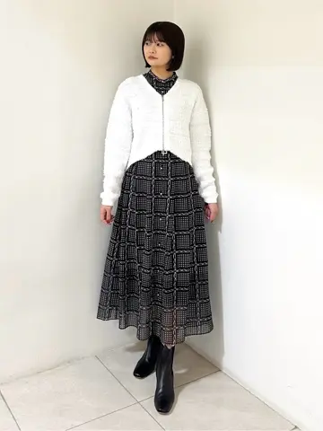 GRACE CONTINENTAL MORITA AI コーディネート画像