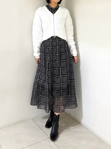 GRACE CONTINENTAL MORITA AI コーディネート画像