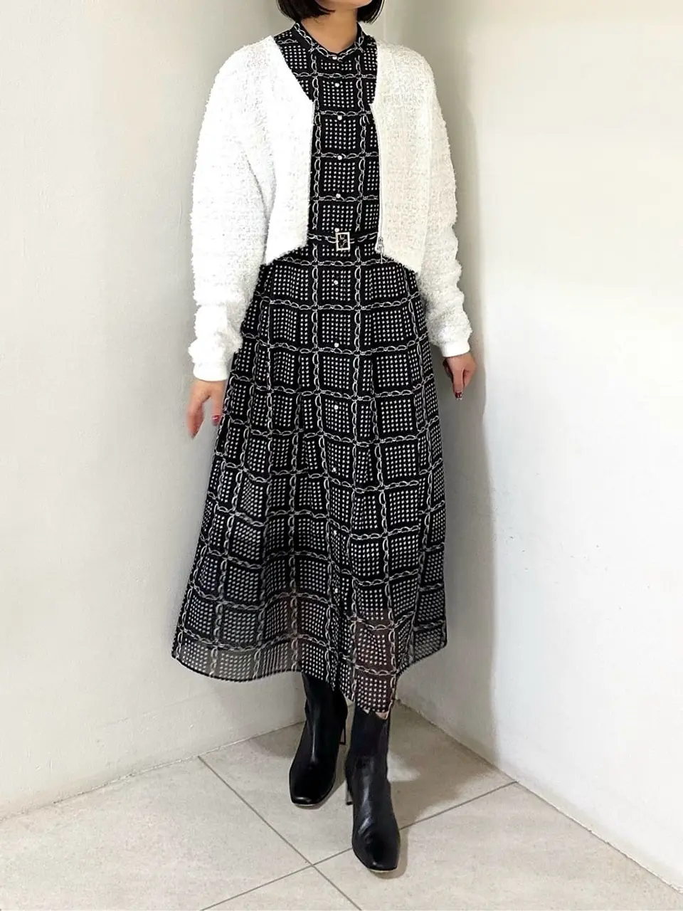 GRACE CONTINENTAL MORITA AI コーディネート画像