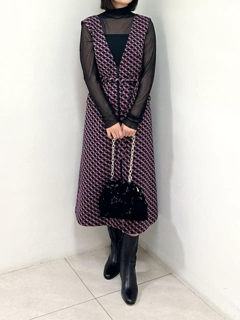 GRACE CONTINENTAL MORITA AI コーディネート画像