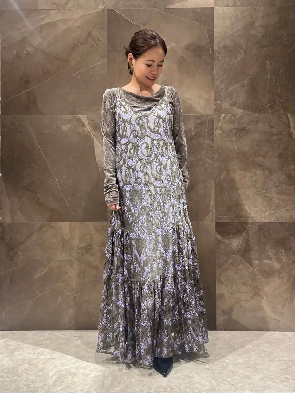 GRACE CONTINENTAL 穐山　香織 コーディネート画像