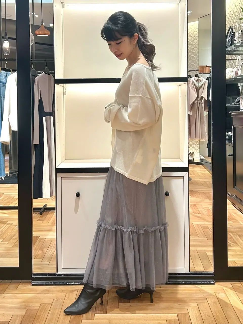 GRACE CONTINENTAL FUKUSHIMA YURIE コーディネート画像