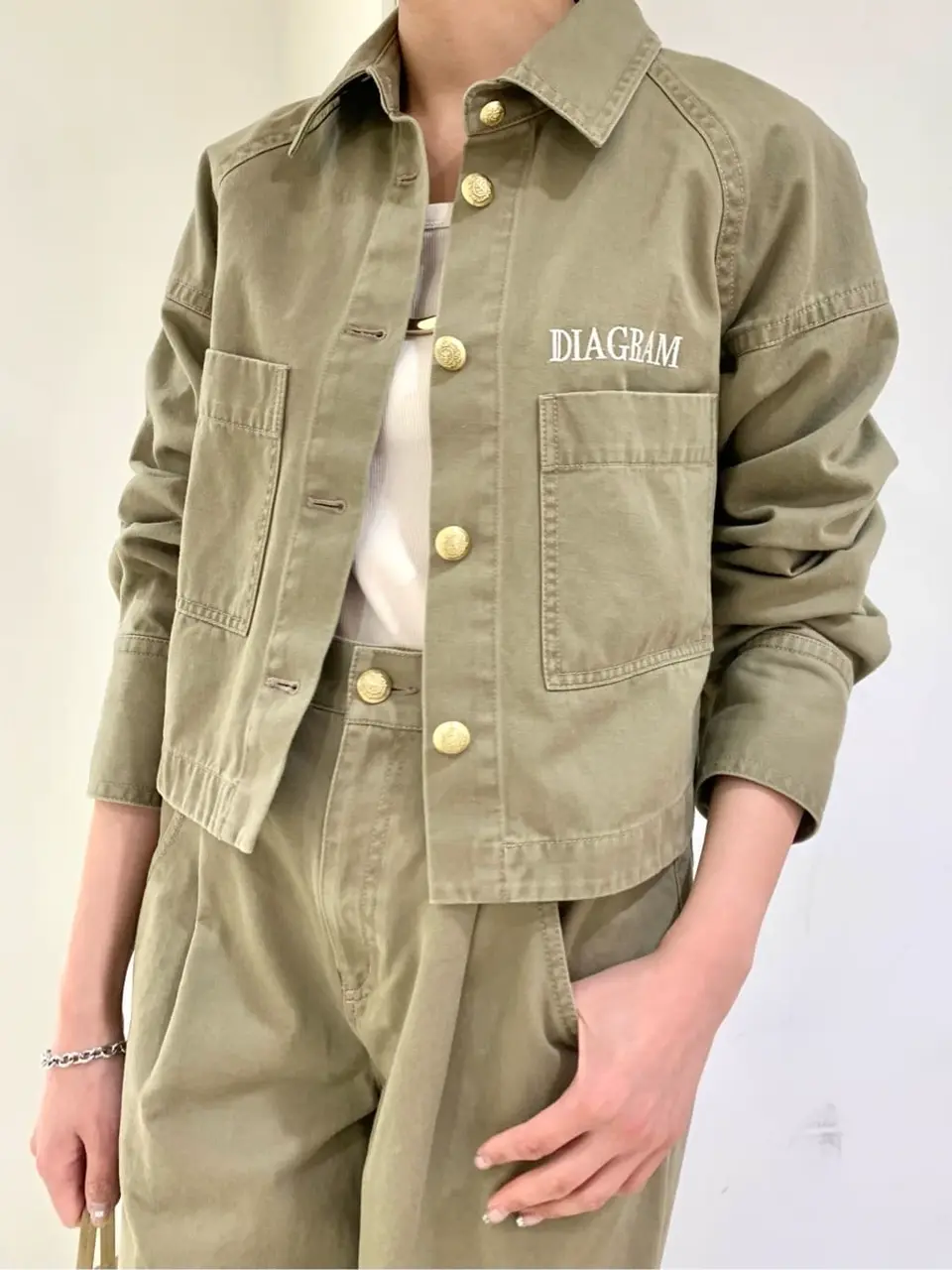 GRACE CONTINENTAL haruka iwasaki コーディネート画像