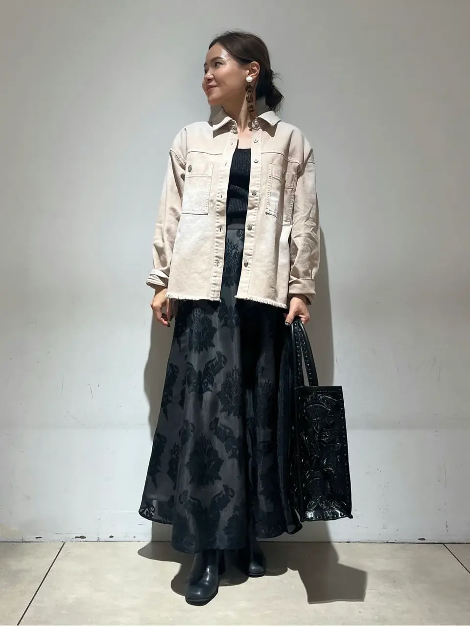 GRACE CONTINENTAL 穐山　香織 コーディネート画像