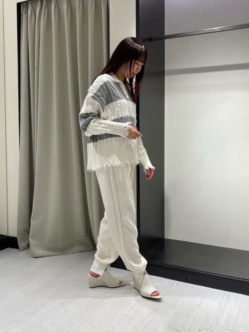 GRACE CONTINENTAL Abe コーディネート画像