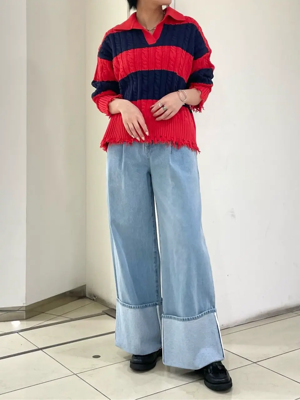 GRACE CONTINENTAL yoshi コーディネート画像