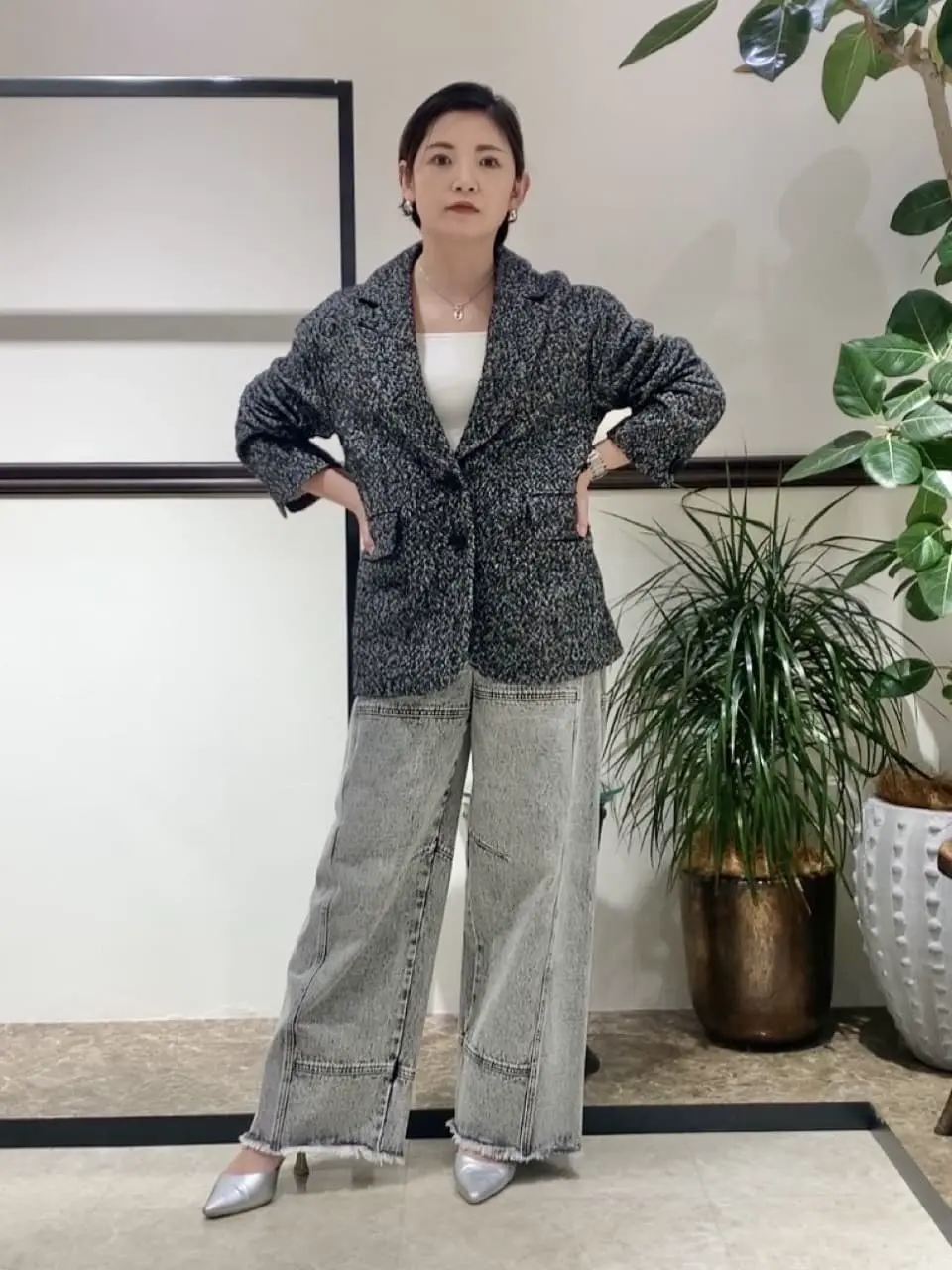 GRACE CONTINENTAL N.YURI コーディネート画像