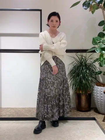 GRACE CONTINENTAL N.YURI コーディネート画像