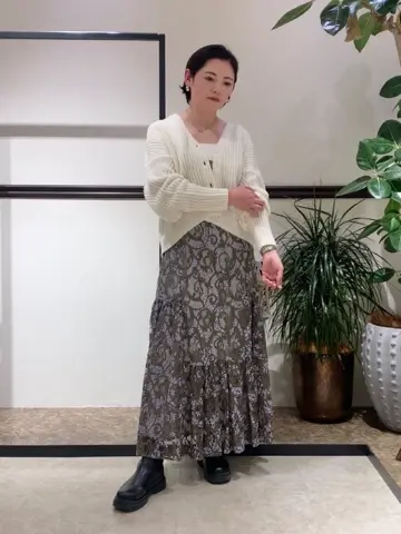 GRACE CONTINENTAL N.YURI コーディネート画像