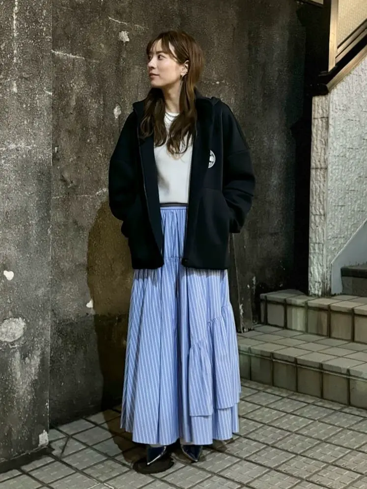 GRACE CONTINENTAL Hikaru Okada コーディネート画像