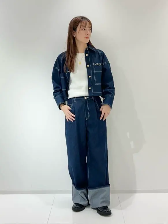 GRACE CONTINENTAL Hikaru Okada コーディネート画像